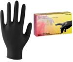 Alliance Rubber Nitril vizsgáló kesztyű, púdermentes, fekete "M" 100 db/doboz (FINESOFT-M) - alphadenthigienia