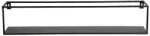 Clayre & Eef Etajera suspendabila din fier negru 62 cm x 10 cm x 12 h (5Y0826) Raft