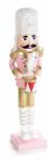 Decorer Figurina Spargatorul de Nuci cu toba din polirasina roz 9x9x38 cm (A55.33.83A) - decorer