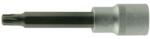 SW-Stahl 05346L Csavarhúzó-fej, Csap nélküli T-Torx, Hosszú, T50, CrV, 1/2