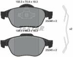 TEXTAR set placute frana, frana disc TEXTAR Q+ 2324802 (2324802)