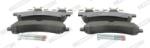 FERODO set placute frana, frana disc FERODO PREMIER ECO FRICTION FVR4039 (FVR4039)
