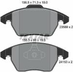 TEXTAR set placute frana, frana disc TEXTAR 2358901 (2358901)