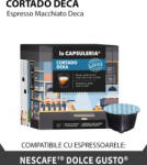La Capsuleria Cortado Deka, 16 capsule compatibile Nescafe Dolce Gusto, La Capsuleria (DG17)
