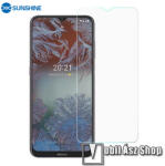 SUNSHINE Hydrogel TPU képernyővédő fólia - Ultra Clear, ÖNREGENERÁLÓ! - 1db, TOKBARÁT - NOKIA G10 / NOKIA G20