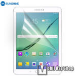 SUNSHINE Hydrogel TPU tablet képernyővédő fólia - Ultra Clear, ÖNREGENERÁLÓ! - 1db, a teljes képernyőt védi! - SAMSUNG Galaxy Tab S2 9.7 (SM-T810 / SM-T815)