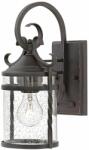 Hinkley Aplica exterior Casa Rustic 1, negru antichizat, H: 33 cm, 1 x E27, IP44, HK-CASA-S (HK-CASA-S)