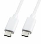 Cellect USB C - USB C adat és töltőkábel 1m Fehér (5999076796021)