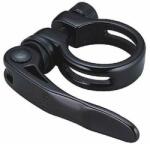 Csepel gyorszáras nyeregcső bilincs, 28, 6 mm, fekete