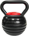  Kettlebell állítható 4.5-18kg fekete-piros (KB-18)