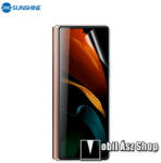 SUNSHINE Hydrogel TPU képernyővédő fólia - Ultra Clear, ÖNREGENERÁLÓ! - 1db, a teljes képernyőt védi, csak a külső kijelzőre! - SAMSUNG Galaxy Z Fold3 5G