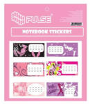 PULSE Girls füzetcímke, 30 db-os (6x5 ív) (COR_2021_220259)