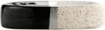 Douceur d'intérieur Savoniera ceramică, alb/negru, 11 x 8 cm (1801131)