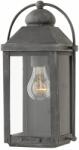 Hinkley Aplica exterior vintage Anchorage, finisaj zinc antichizat, H: 33, 5 cm, 1 x E27, IP44, QN-ANCHORAGE-S (QN-ANCHORAGE-S)