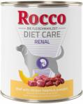 Rocco Rocco Diet Care Renal Vită cu inimi de pui & dovlecel 800 g - 12 x