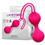  Bile Vaginale, Latetobed Fitty 2 - Dumbell Kegel Balls 52gr (M-847)