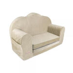 Klups Canapea extensibila Klups catifea beige V110 (85267)