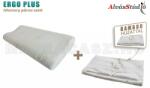 AlvásStúdió Ergo Plus memory párna szett - Bamboo huzattal - matracasz