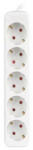 Lanberg 5 Plug 1,5 m (PS0-05F-0150-W)