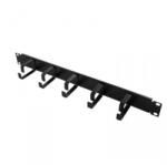 LOGILINK LOGILINK-19Cable Management Bar 1U with 5 fixed metal brackets (OR101B)