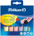 Pelikan Textmarker Pelikan 490, Culori pastel, 6 buc (817325)