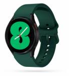  Okosóra szilikon szíj - Samsung Galaxy Watch 4 (40 / 42 / 44 / 46 mm) - zöld szilikon szíj - tokgalaxis
