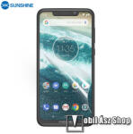 SUNSHINE Hydrogel TPU képernyővédő fólia - Ultra Clear, ÖNREGENERÁLÓ! - 1db, TOKBARÁT - MOTOROLA One (P30 Play)