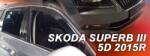 HEKO SKODA SUPERB III Combi, kombi 2015-től első+hátsó légterelő, szélterelő készlet, 4 db-os 28347
