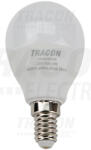 TRACON Tracon LMGS458NW, Gömb burájú LED fényforrás SAMSUNG chippel 230V, 50Hz, 8W, 4000 K, E14, 600lm, 180°, G45, SAMSUNG chip, (LMGS458NW)