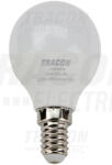 TRACON Tracon LMGS455W, Gömb burájú LED fényforrás SAMSUNG chippel 230V, 50Hz, 5W, 3000K, E14, 380lm, 180°, G45, SAMSUNG chip, (LMGS455W)