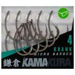 Korda Carlig KAMAKURA Krank Barbed, Nr. 4, 10buc/plic (K.KAM09)