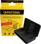 Patona Incarcator Dual 3in1 pentru Canon LP-E6 LP-E6NH (PAT-9891)