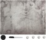 vidaXL Tablă magnetică de perete, 80 x 60 cm, sticlă (285390)