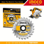 INGCO Disc, panza cu vidia, 140mm x 25.4mm, 24 dinti (TSB114041)