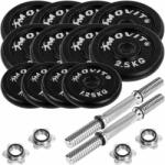 MOVIT Egykezes súlyzó szett 30 kg öntöttvas (20040818) - kokiskashop