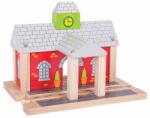 Bigjigs Toys Gara din lemn (5637) - babyneeds - 145,80 RON