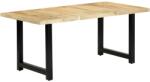 vidaXL Masă de bucătărie, 180 x 90 x 76 cm, lemn masiv de mango (283784)