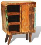 vidaXL Dulap din lemn masiv reciclat cu 1 ușă, vintage (241094) Dulap arhivare