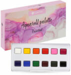 Crystalnails Aquarell paletta 12 darabos - Essential