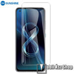 SUNSHINE Hydrogel TPU képernyővédő fólia - Ultra Clear, ÖNREGENERÁLÓ! - 1db, TOKBARÁT - ASUS Zenfone 8 Flip (ZS672KS)