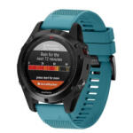 BSTRAP Silicone Acton curea pentru Garmin Fenix 5s / 5s Plus, dark teal (SGA003C05)