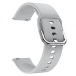 BSTRAP Silicone V2 curea pentru Xiaomi Amazfit GTR 42mm, gray (SSG002C0303)