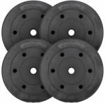 MAXXIVA Súlytárcsa szett 4 x 7, 5 kg cement fekete (ZFF38004_SL2) Súlytárcsa