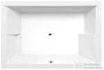 SAPHO POLYSAN DUPLA asszimetrikus fürdőkád 180x120x54cm tartó kerettel, fehér (13711) (13711) - furdoszoba-szaniter