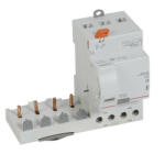 LEGRAND 410526 DX3 áramvédő relé 4P 400V~ A 63A 30mA (410526) - elektroprofishop