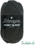 Scheepjes Chunky Monkey 2018 Dark Grey - sötétszürke akril fonal