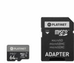 Platinet microSDXC 64GB C10/U3/A1 43999