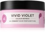Maria Nila Colour Refresh Vivid Violet mască fină de hrănire fără pigmenți permanenți de culoare rezistă la 4 - 10 spălări 0.22 100 ml