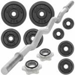 MAXXIVA® Kétkezes súlyzó szett MAXXIVA® 26 kg 120 cm (ZFF38271)