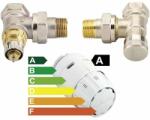 Danfoss Set Termostatic Danfoss RAS-C2: Robinet Tur, Retur și Cap Termostat | Termix (013G5183)